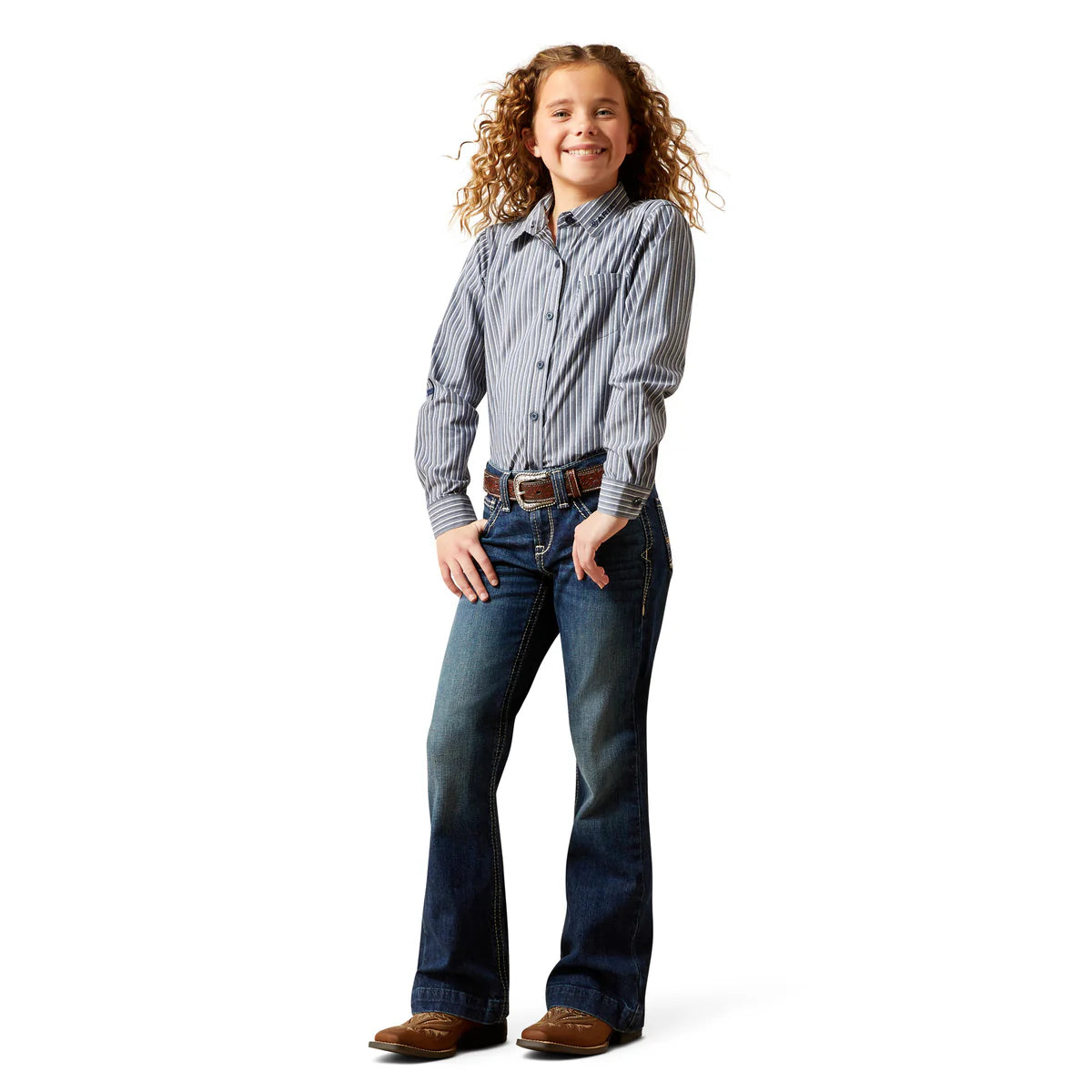 Ariat Girls Team Kirby L/S Shirt