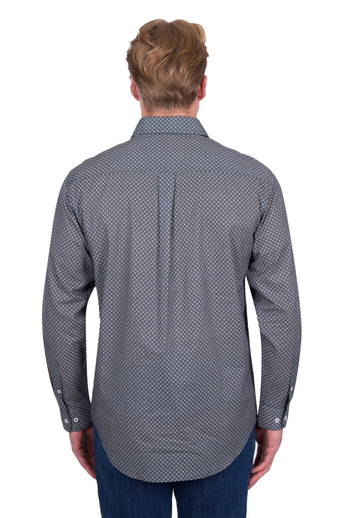 Hard Slog Mens Tomson 1/2 PLKT LS Shirt