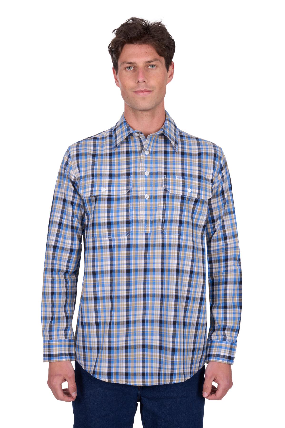 Thomas Cook Mens Gibson 1/2 PLKT LS Shirt