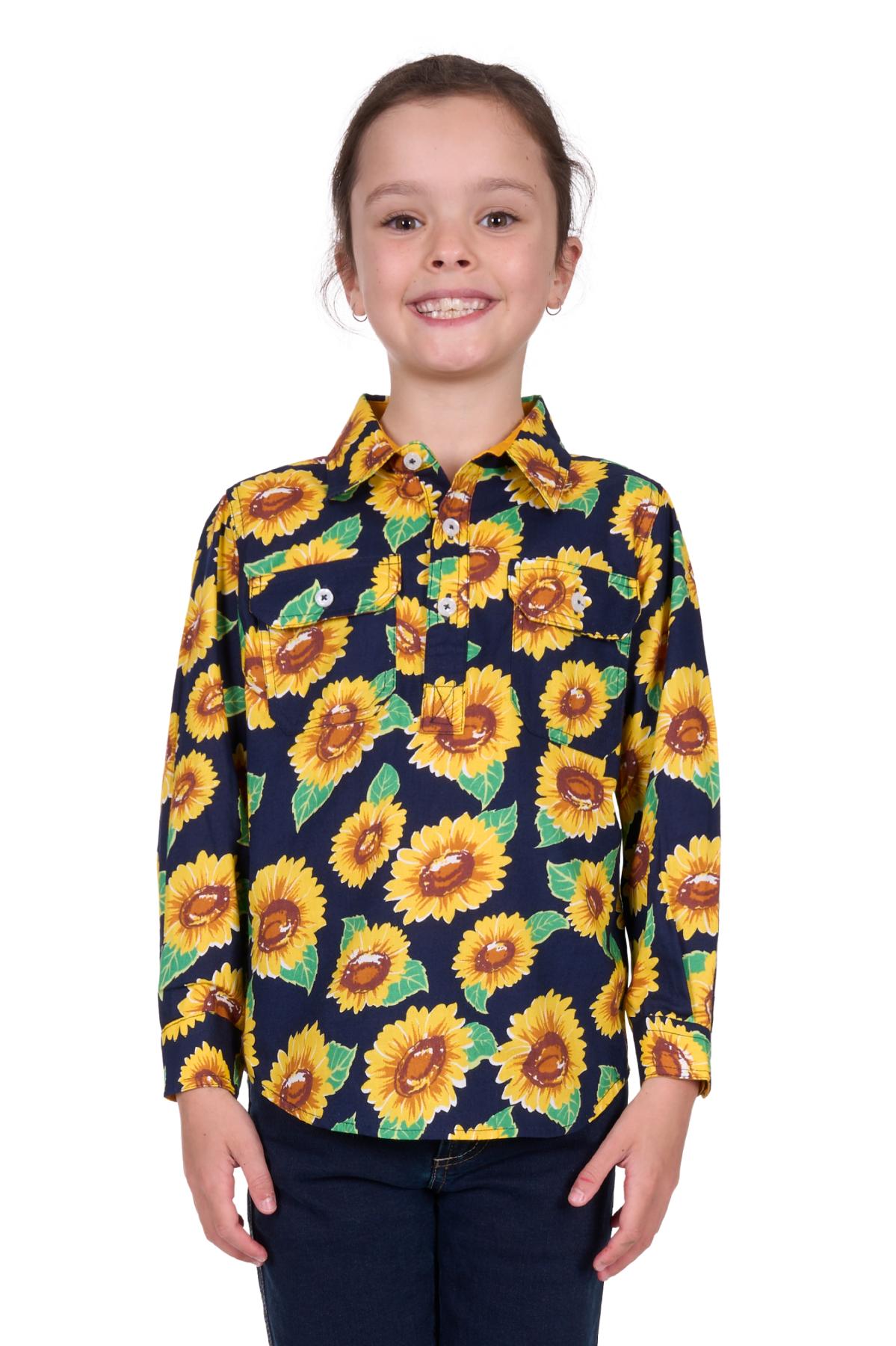 Hardslog Kids Ally 1/2 PLKT LS Shirt