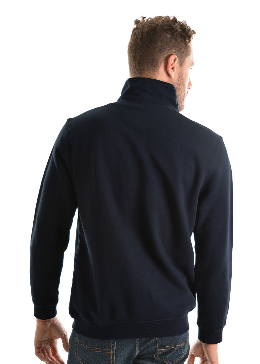 Hard Slog Mens 1/4 Zip Fleece Top