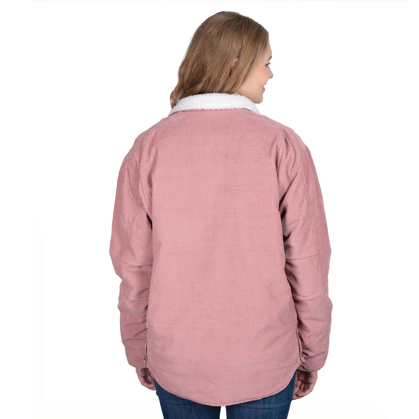 Just Country Womens Diamantina Sherpa Corduroy Jacket