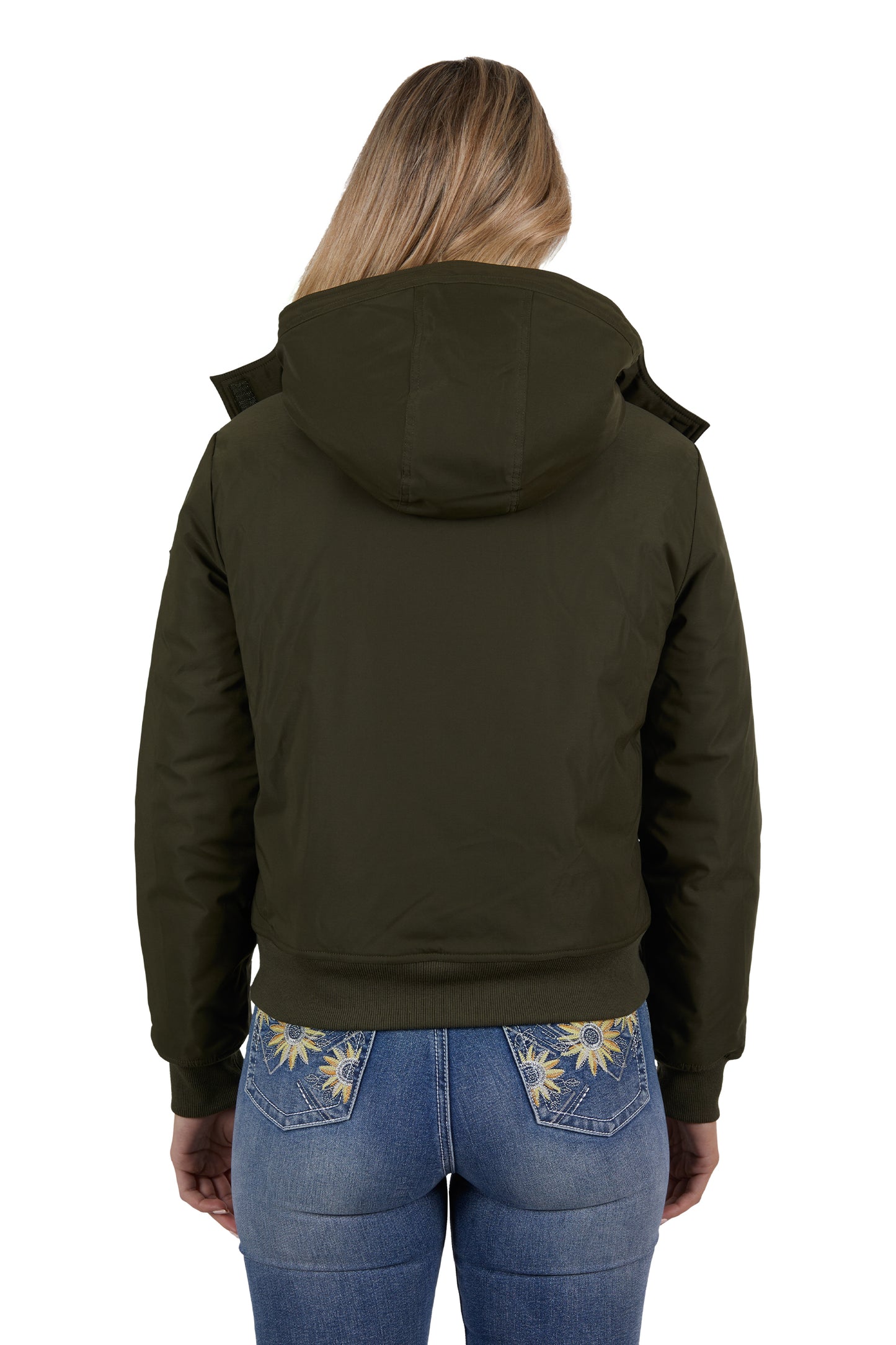 Womens Pure Western Shayla Jacket Olive