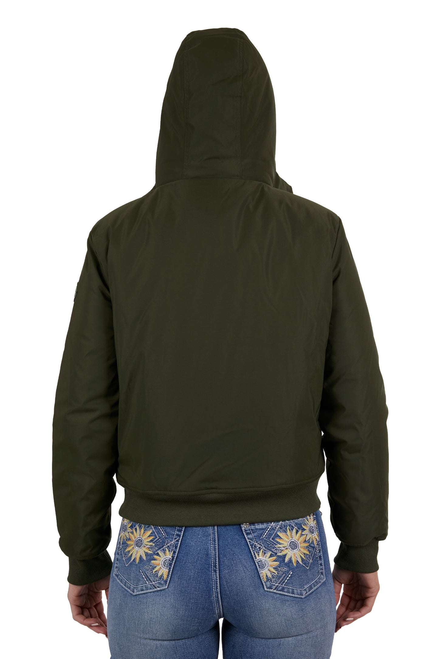 Womens Pure Western Shayla Jacket Olive