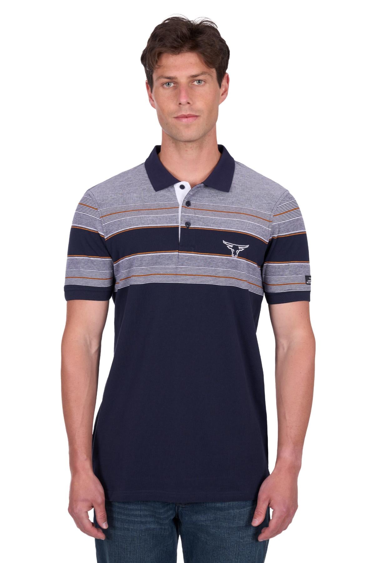 Pure Western Mens Brad SS Polo
