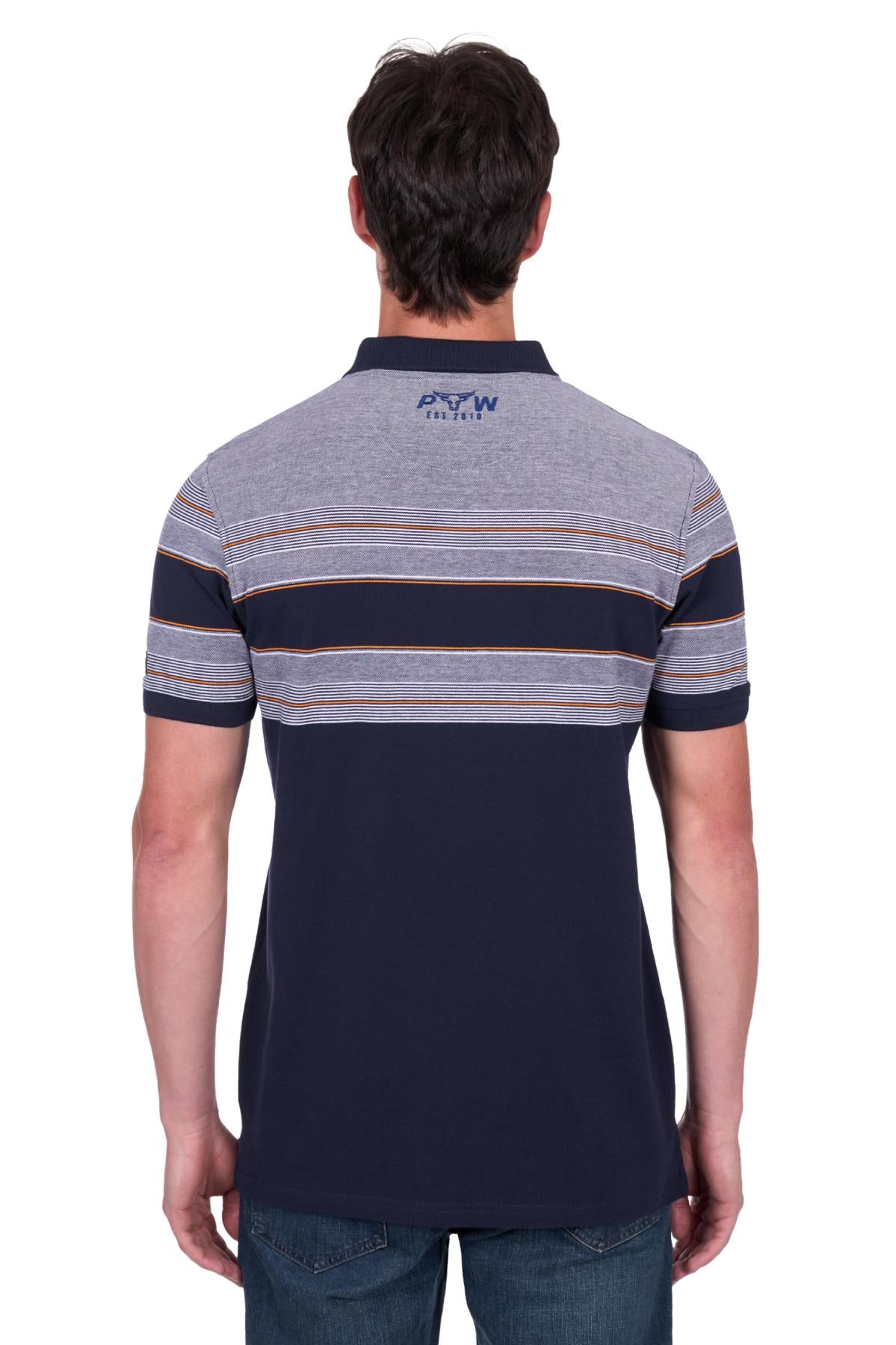 Pure Western Mens Brad SS Polo