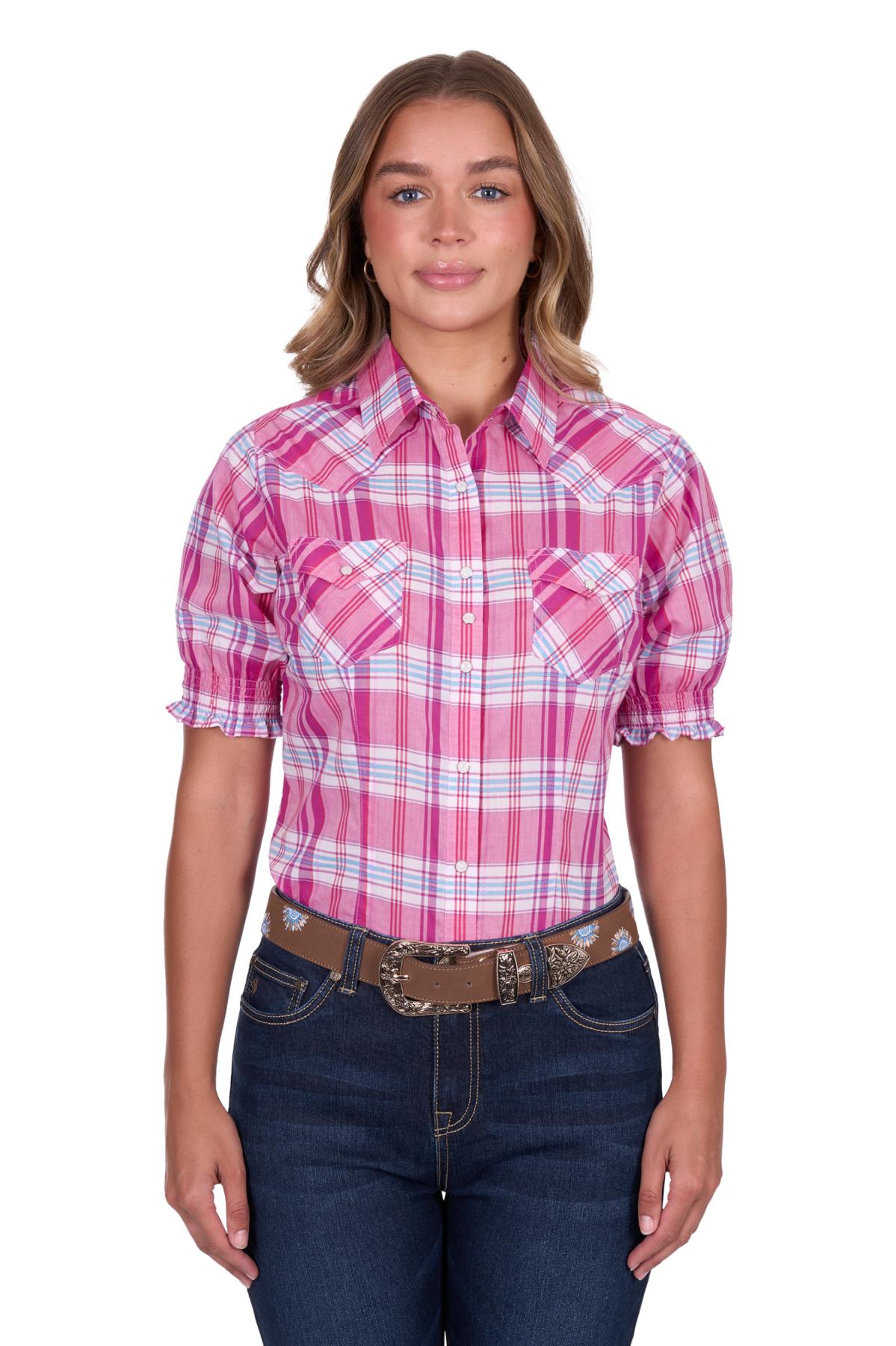 Pure Western Womens Leni S/S Shirt
