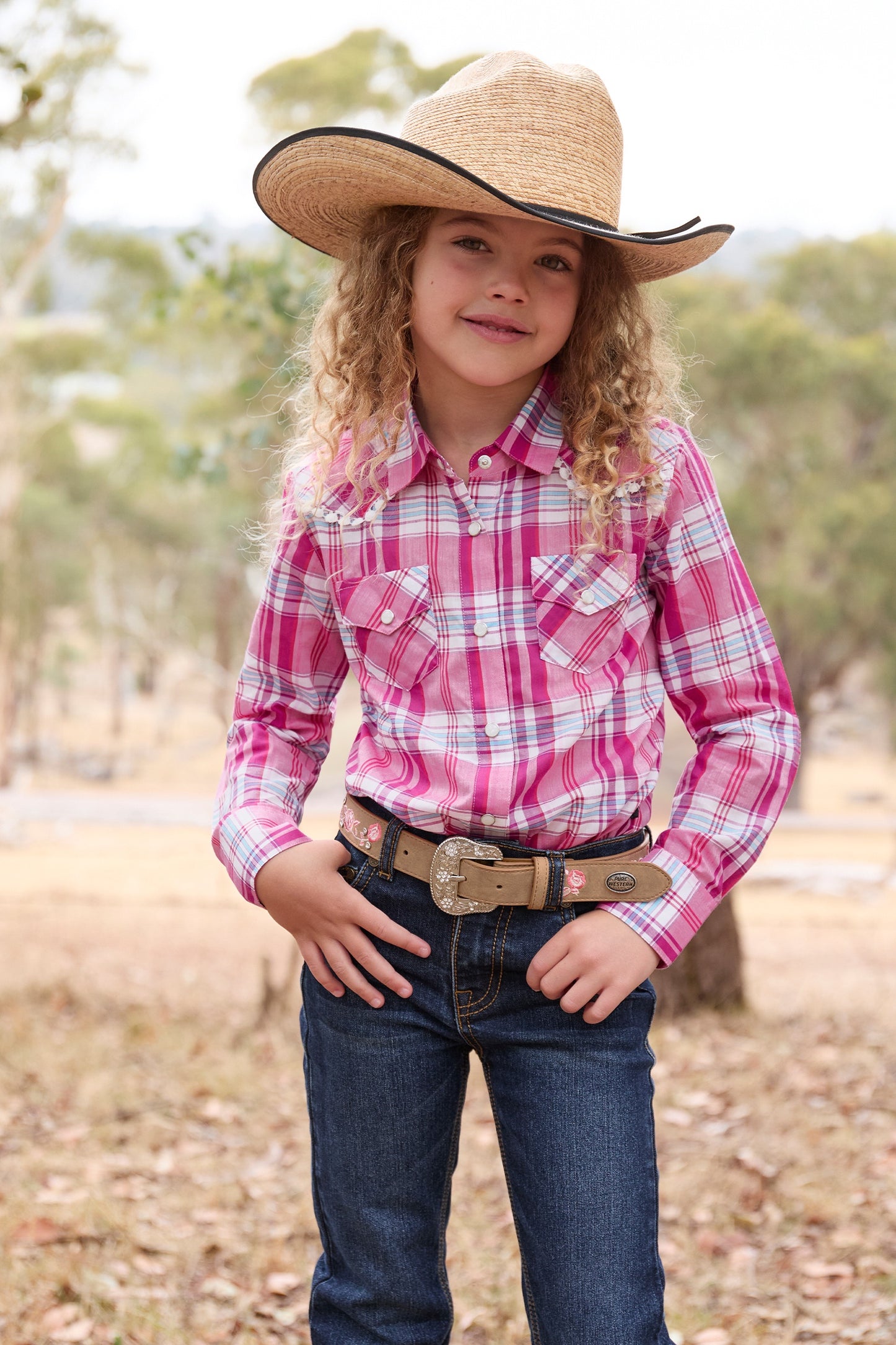 Pure Western Girls Leni L/S Shirt