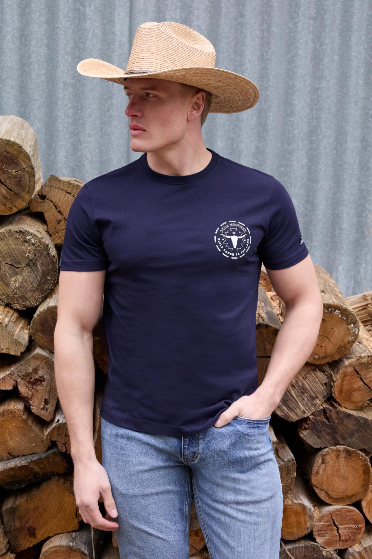 Pure Western Mens Oscar S/S Tee