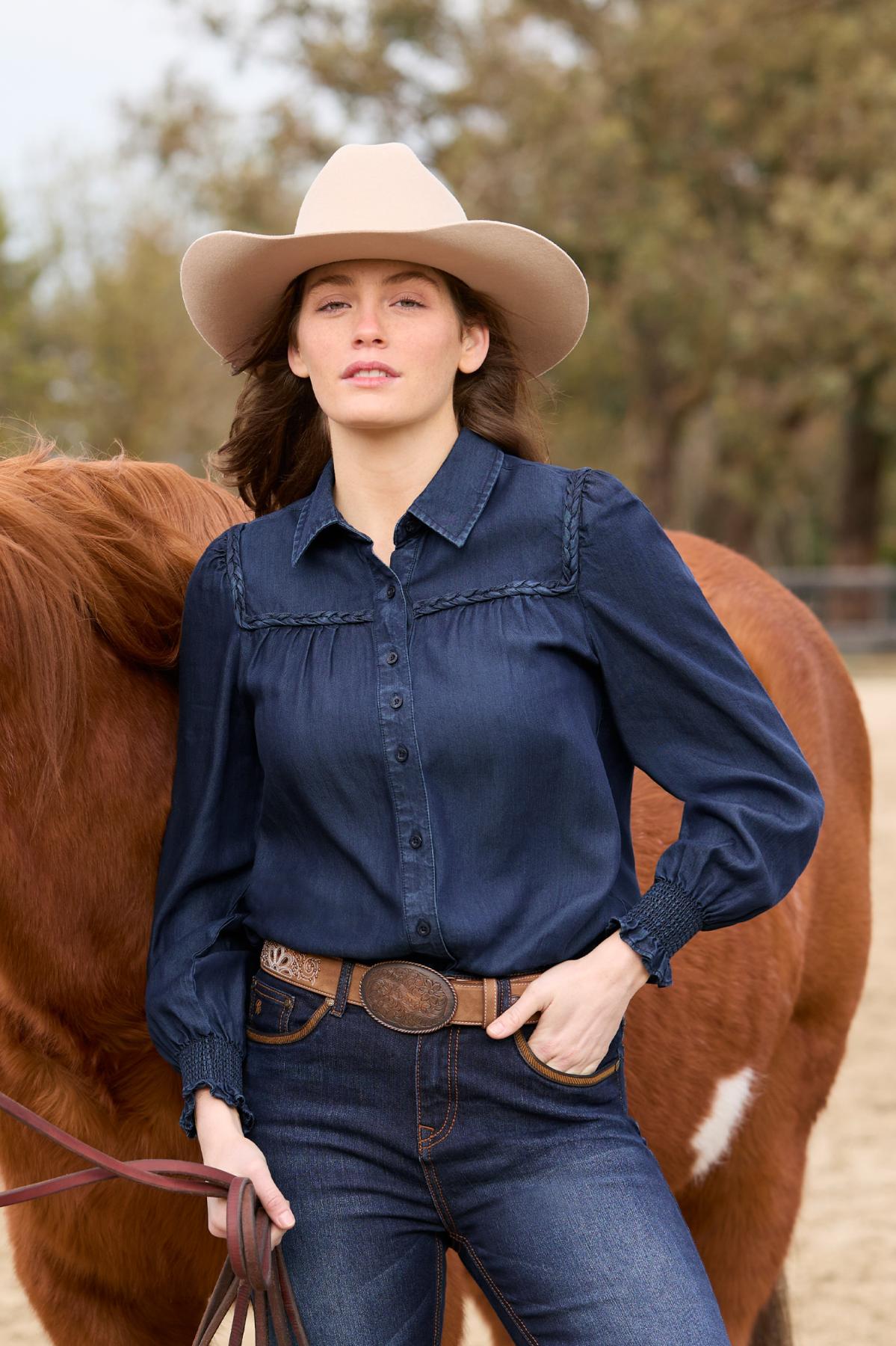 Pure Western Women Daniela L/S Shirt