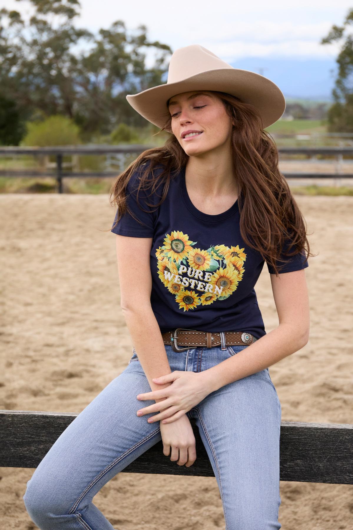 Pure Western Womens Marissa S/S Tee