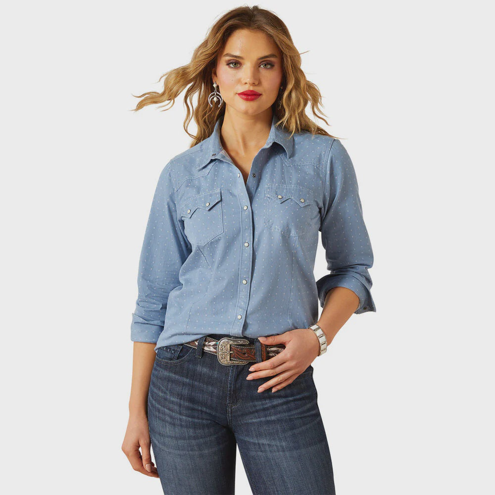Ariat Womens Merchant Western Snap LS Shirt