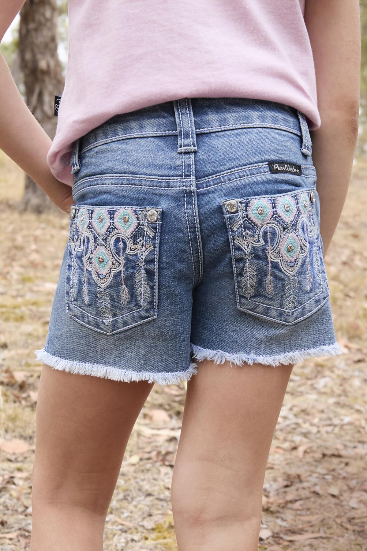 Pure Western Girls Bailey Short