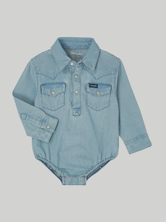 Wrangler Baby  Western L/S Bodysuit