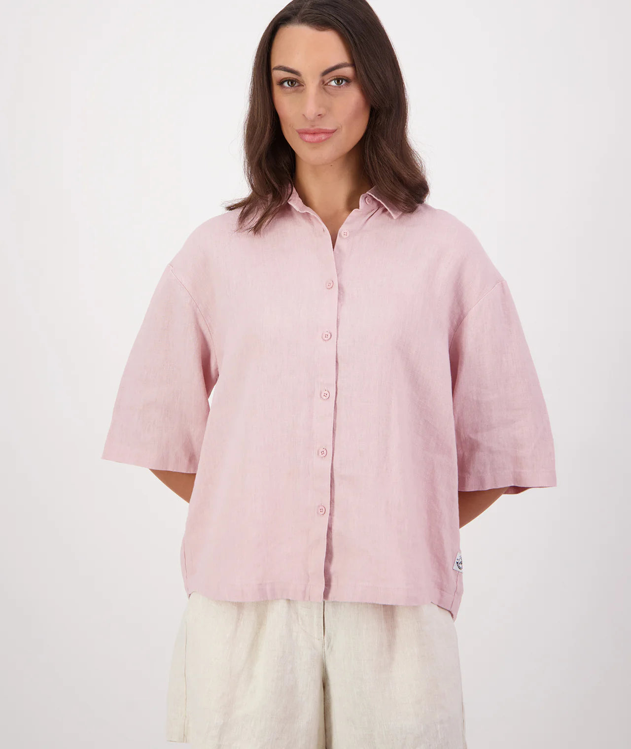 Swanndri Womens Ethel Linen SS Shirt