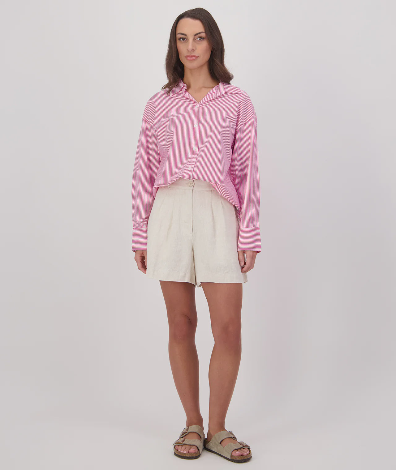 Swanndri Womens Leila Linen Shorts