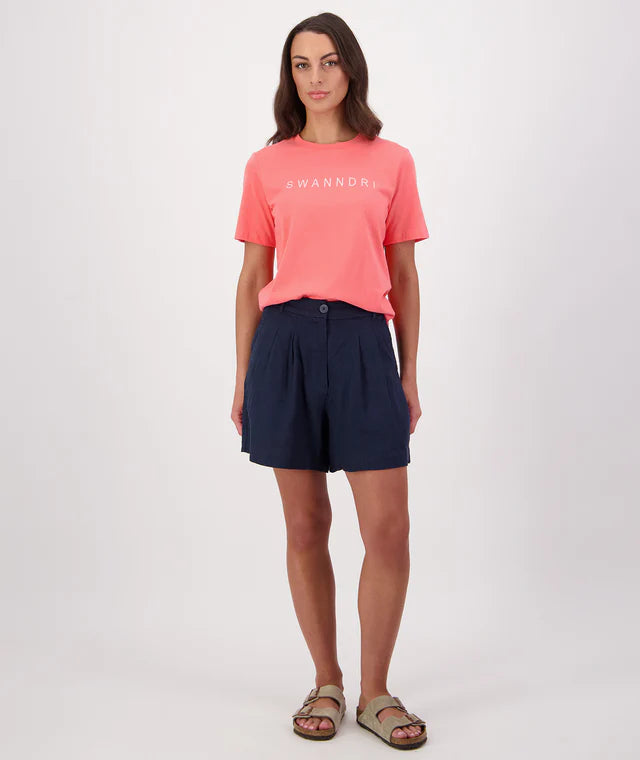 Swanndri Womens Leila Linen Shorts