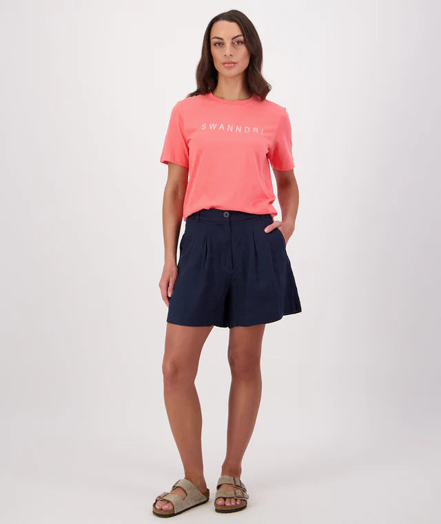 Swanndri Womens Leila Linen Shorts