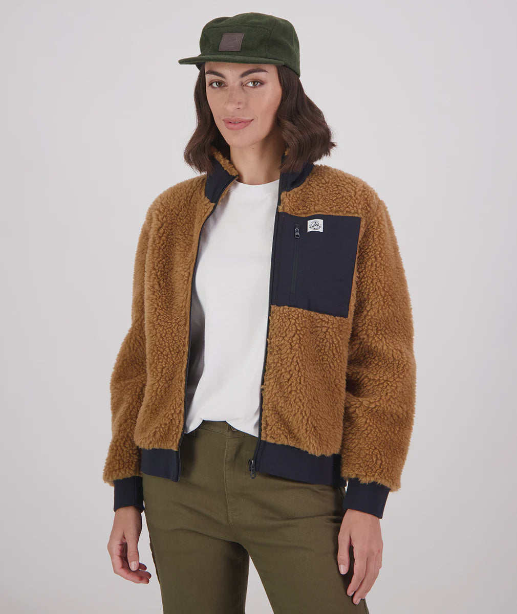 Swanndri Womens Newgale V2 Wool Fleece Jacket