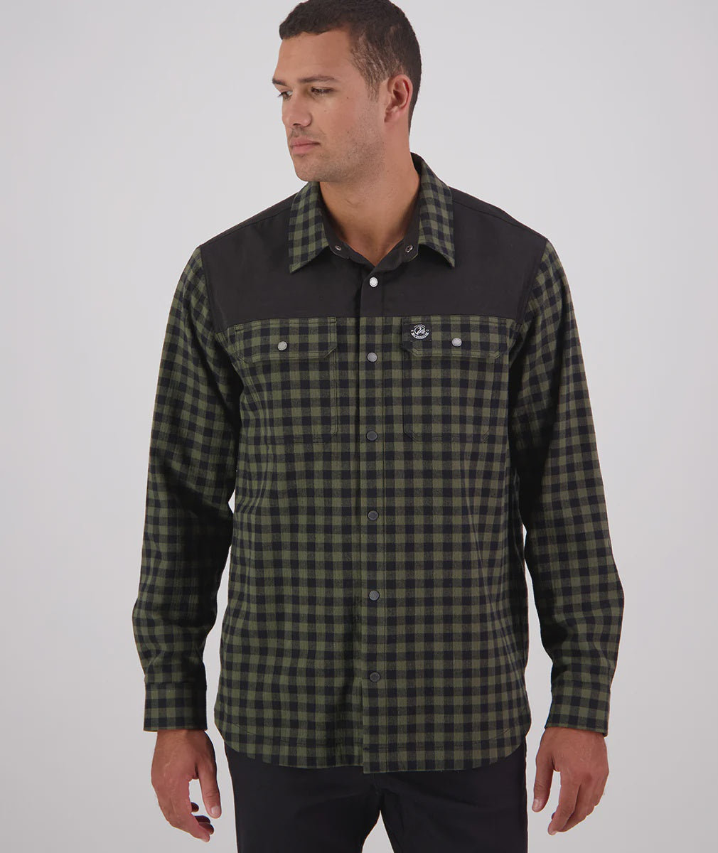 Swanndri Mens Marton Stormshield LS Shirt
