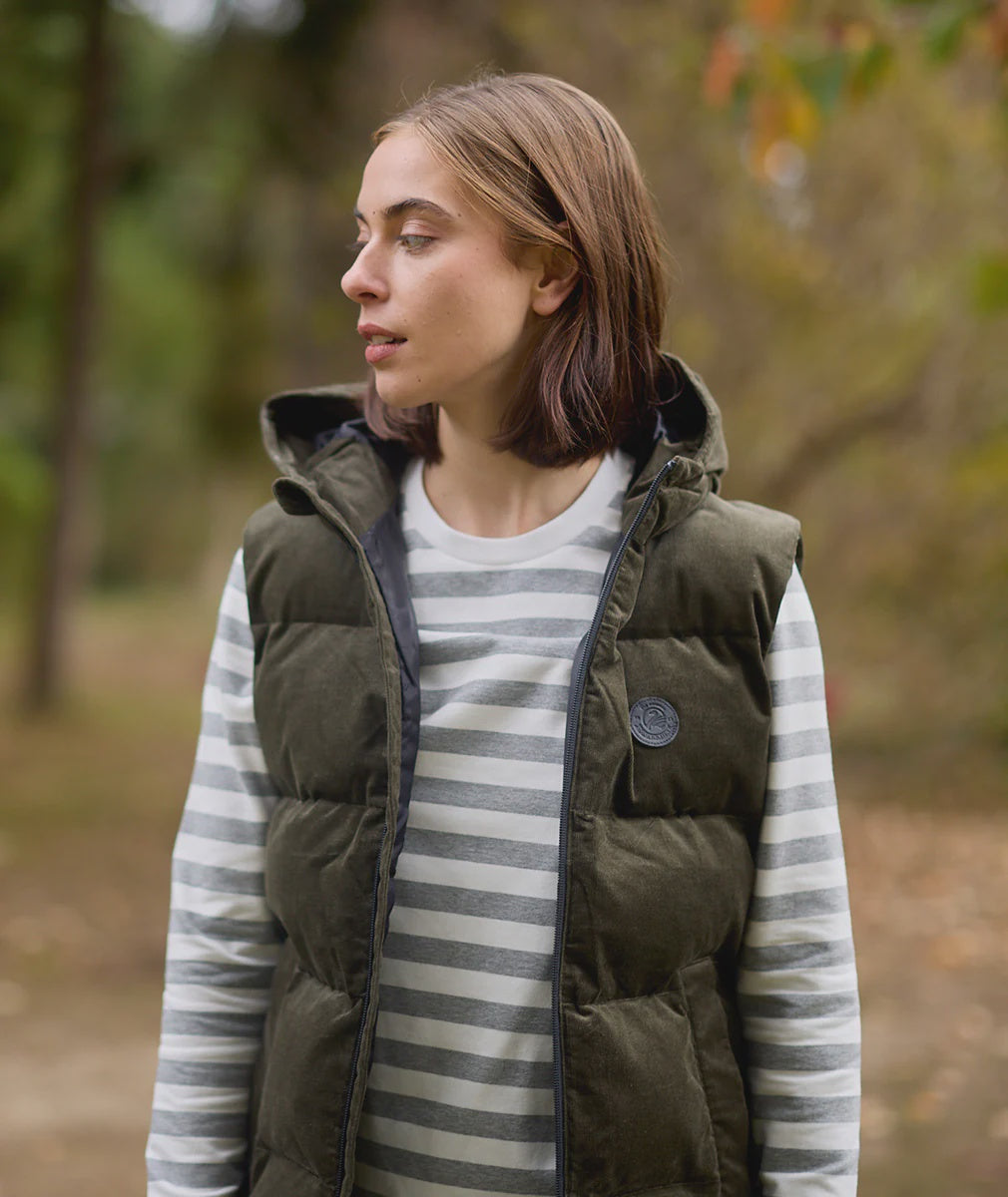Swanndri Womens Summit Cord Insulated Vest