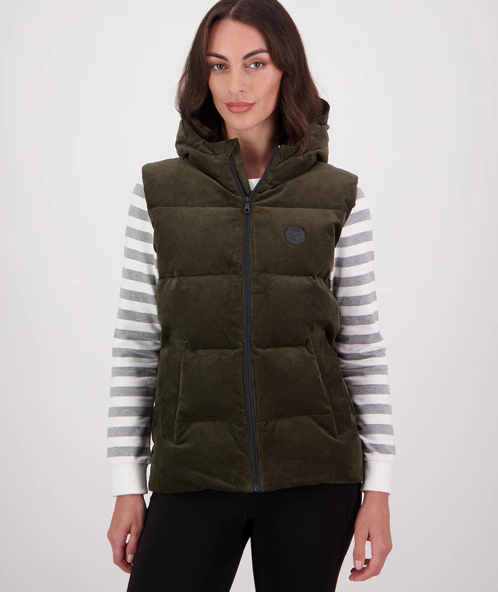 Swanndri Womens Summit Cord Insulated Vest