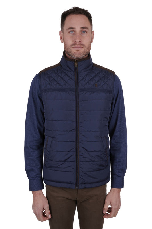 Thomas Cook Mens Lucknow Dipped Back Hem Reversible Vest