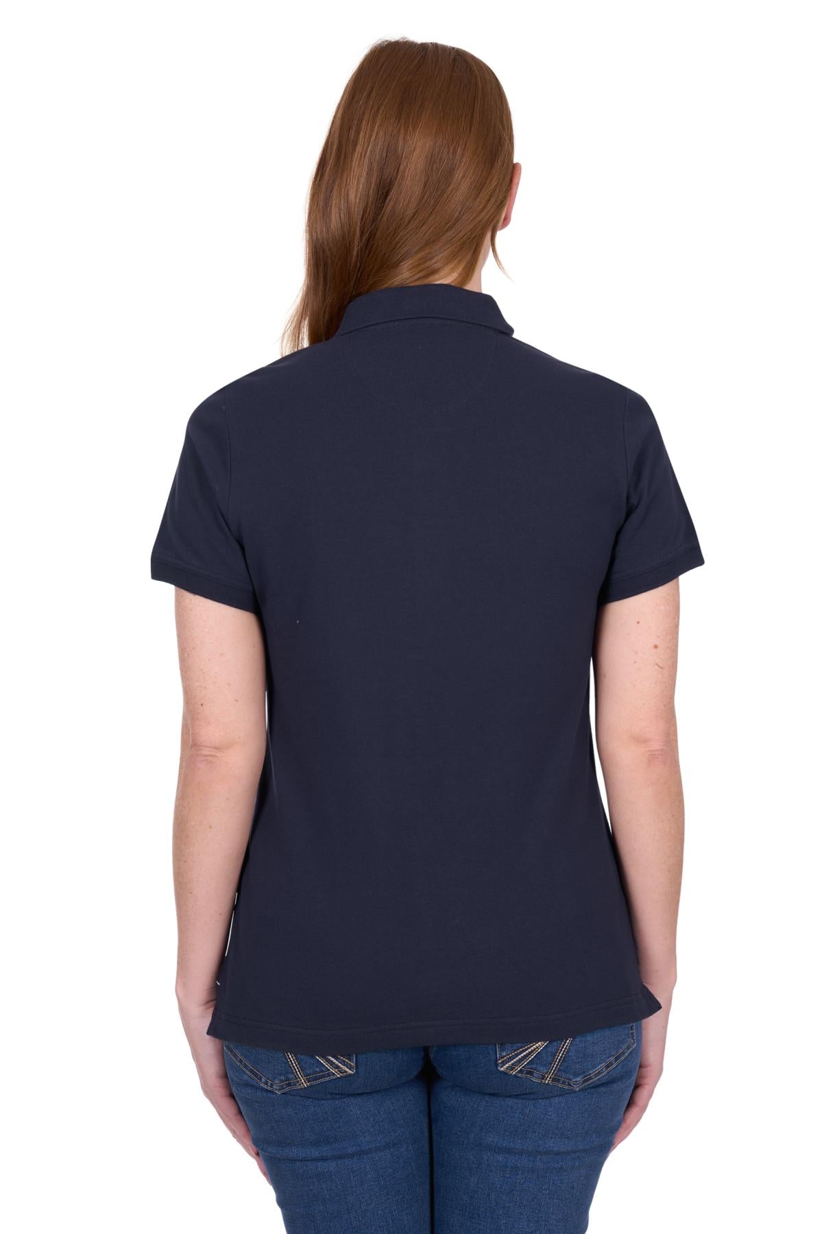Thomas Cook Womens Kara Short Sleeve Navy Polo