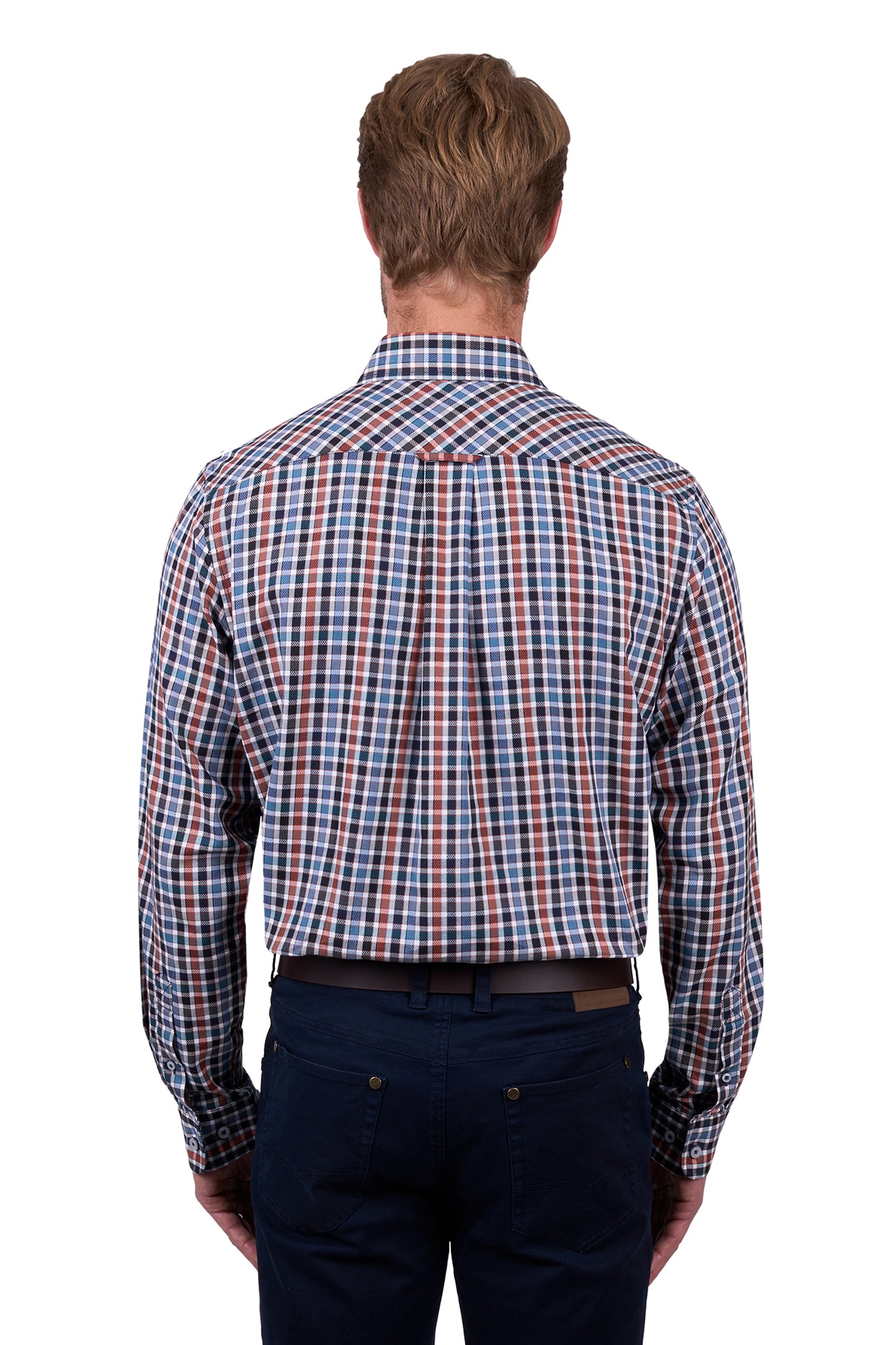 Thomas Cook Men’s Ben Check 2-Pocket Long Sleeve Shirt