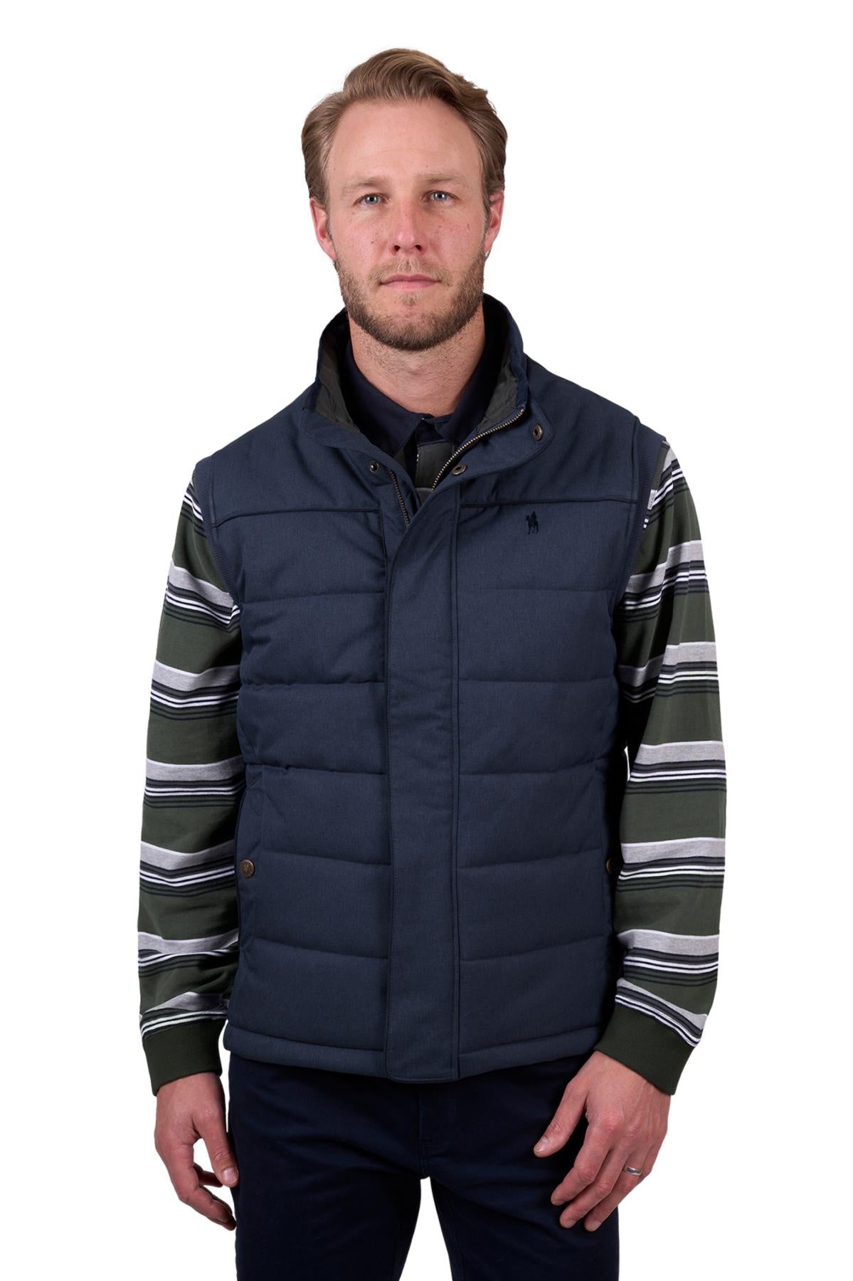 Thomas Cook Mens Jude Vest in Navy Marle