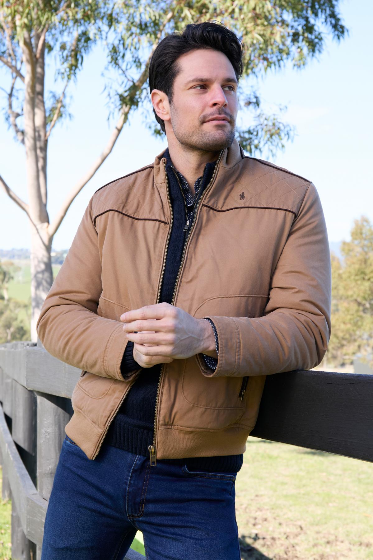 Thomas Cook Mens Cam Faux Oilskin Jacket