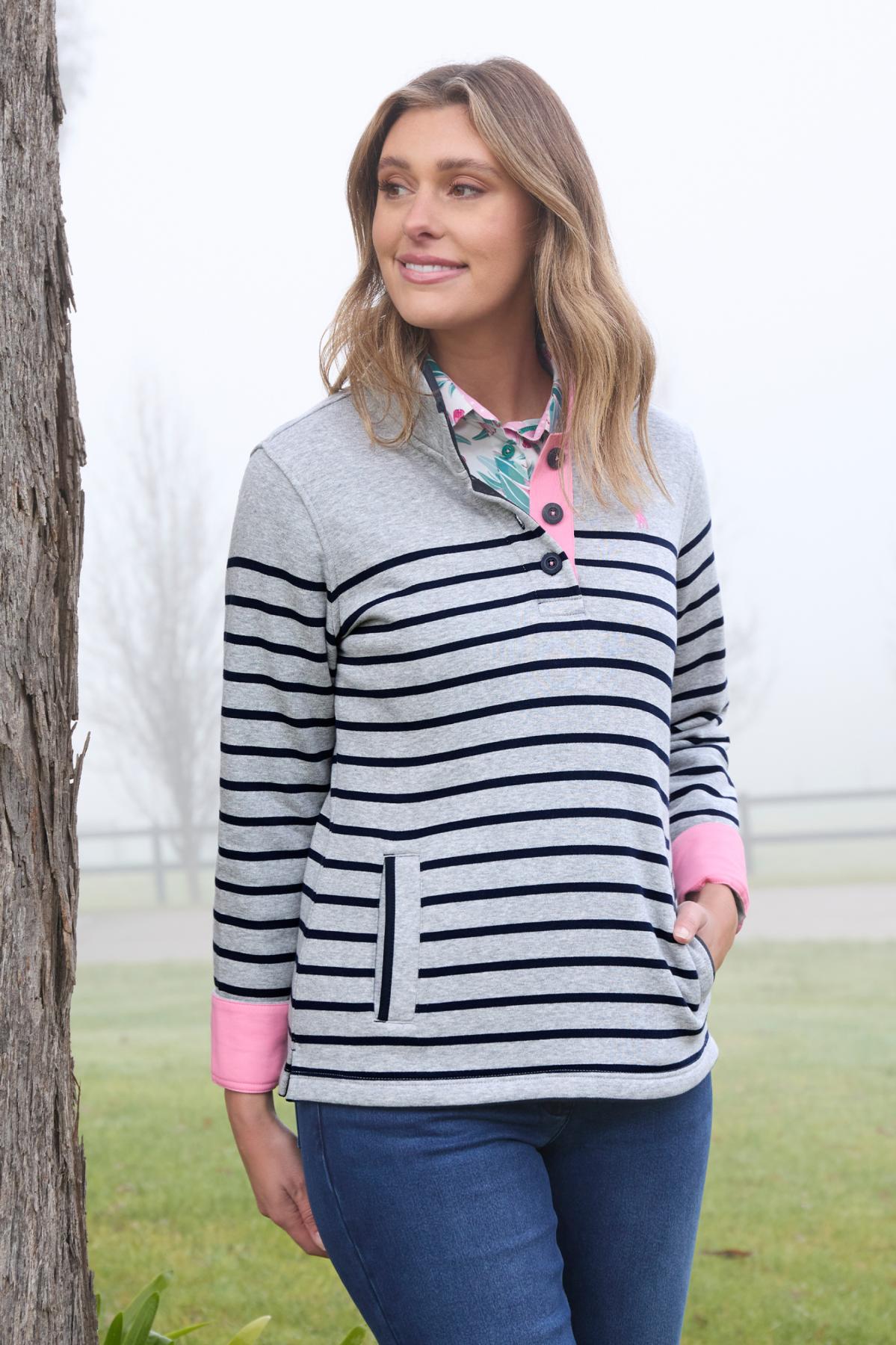 Thomas Cook Womens Libby Stripe Rugby