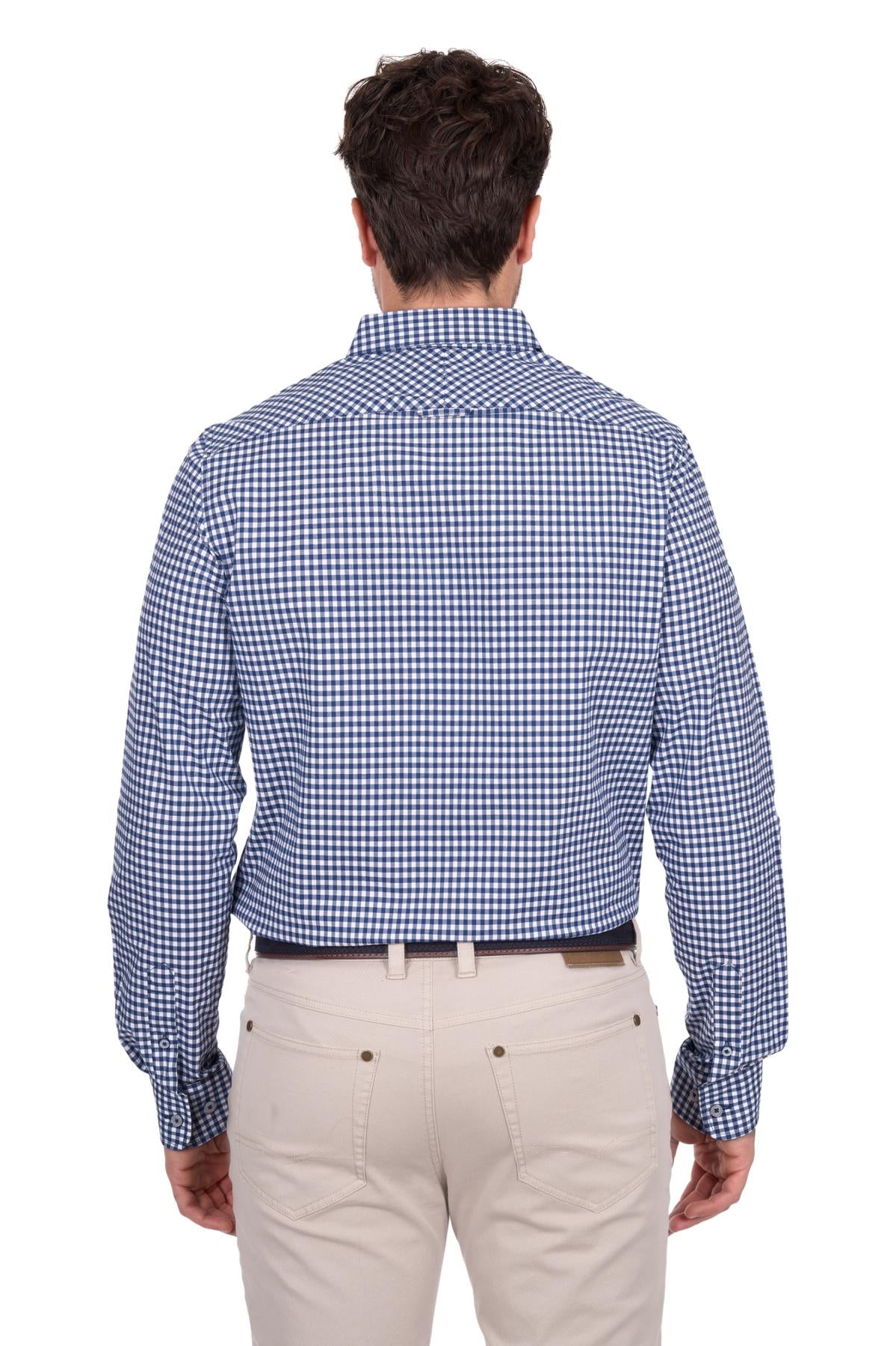 Thomas Cook Mens Anthony Check Tailored L/S Shirt