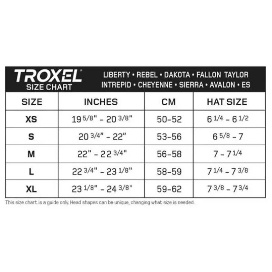 Troxel Liberty Black Duratec Helmet