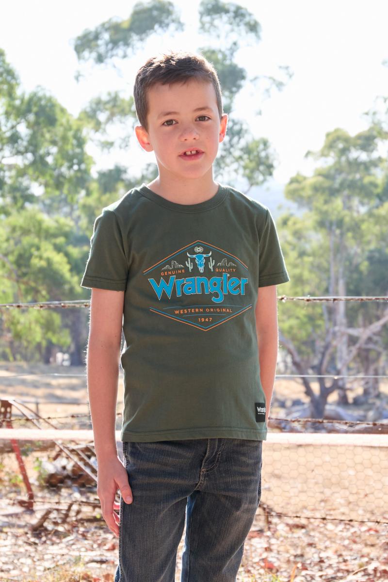 Wrangler Boys Jack Short Sleeve Tee