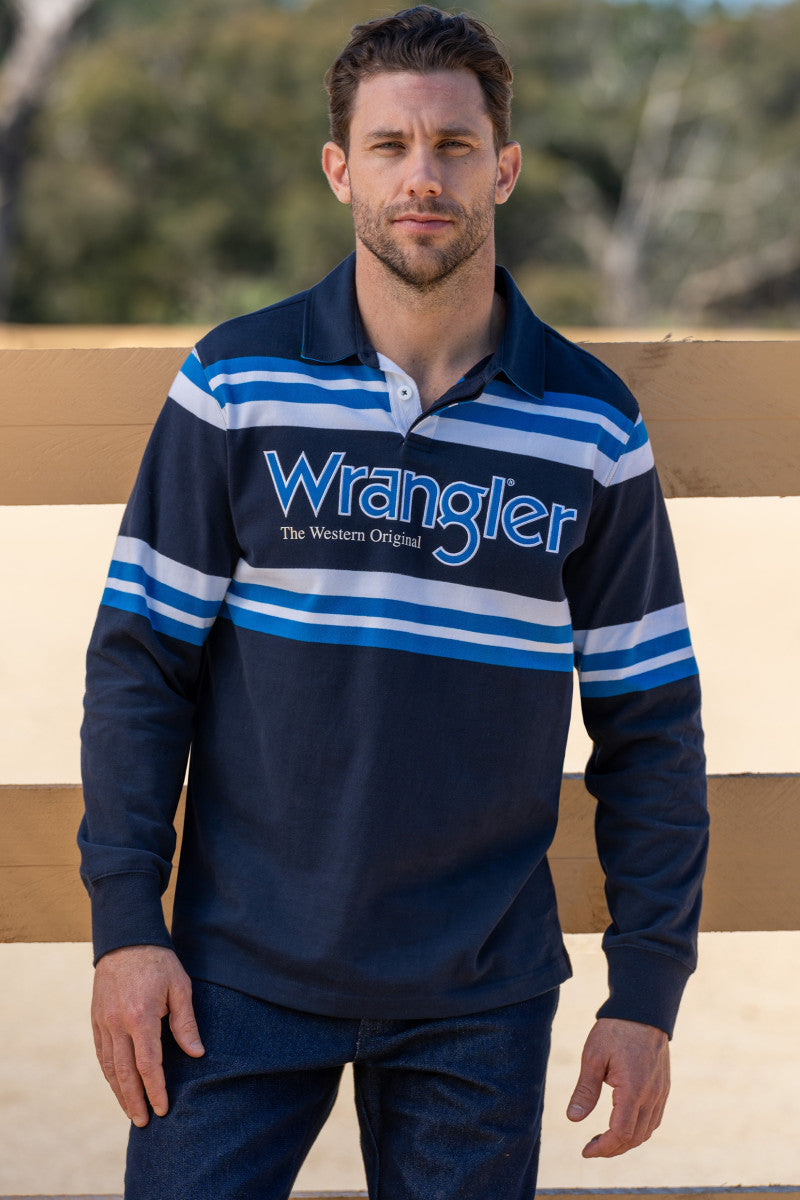 Wrangler Mns Lawson L/S Rugby