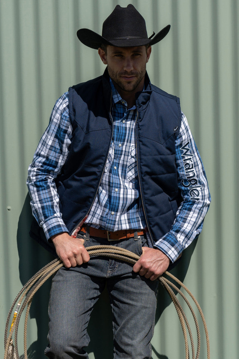 Wrangler Mens Hughes Revs Vest