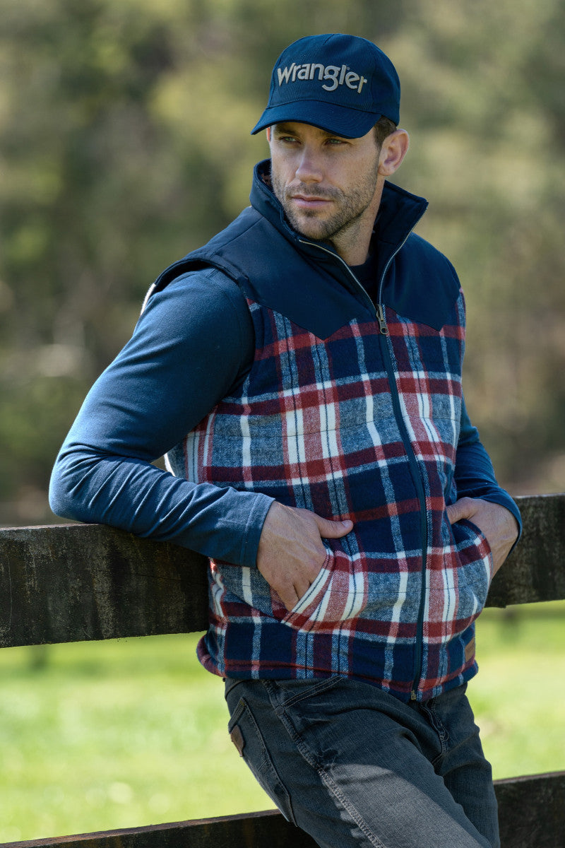 Wrangler Mens Hughes Revs Vest