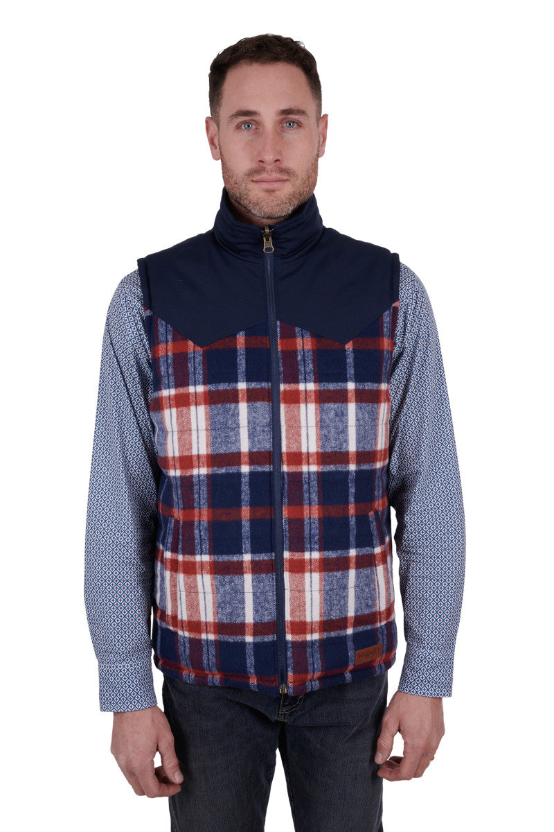 Wrangler Mens Hughes Revs Vest