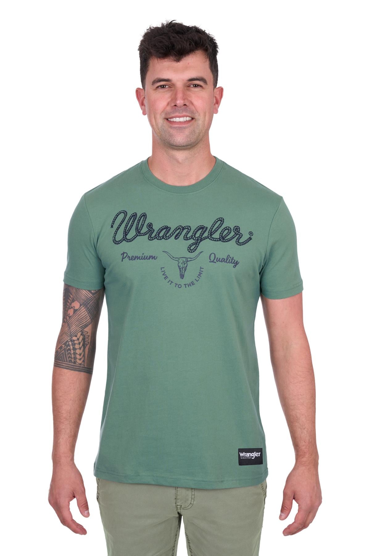 Wrangler Mens Arthur Short Sleeve Tee