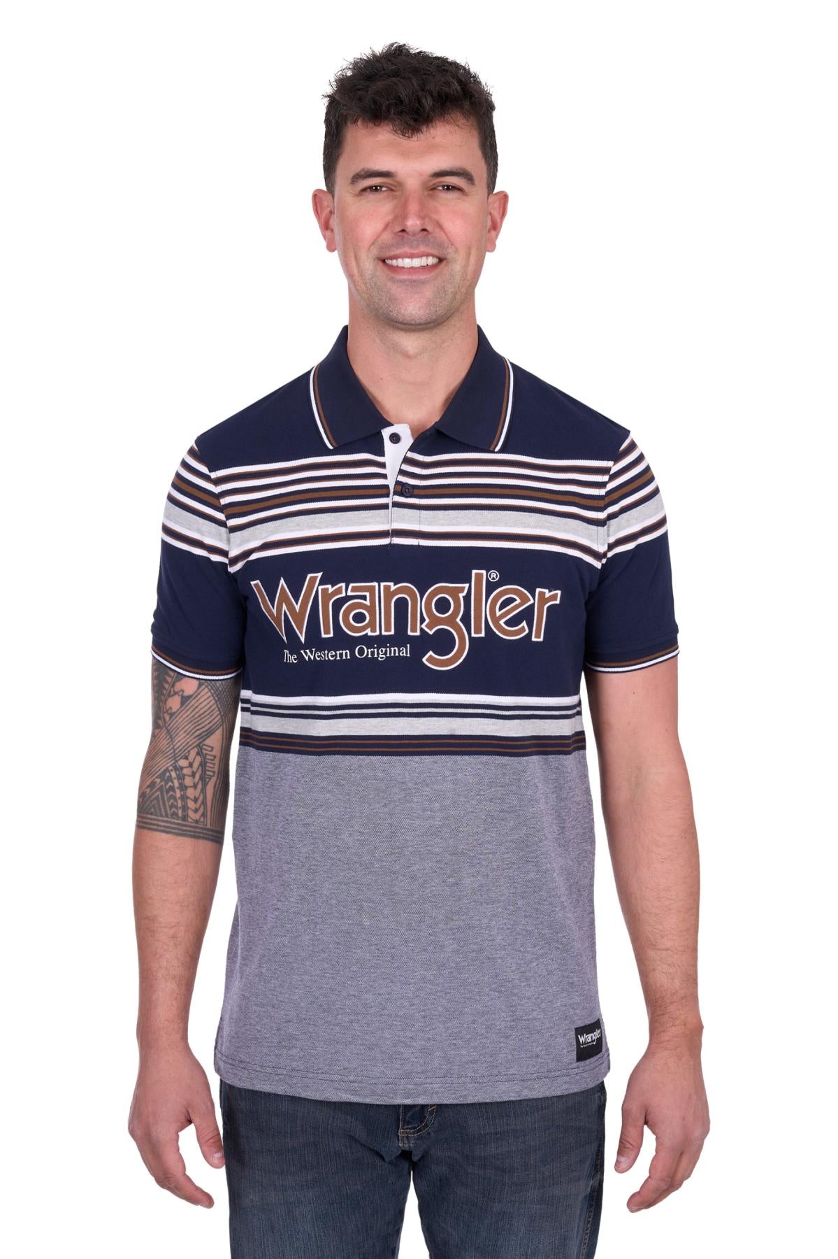 Wrangler Mens Victor S/S Polo