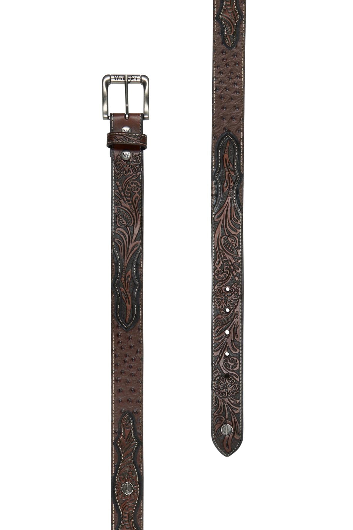Wrangler Mens Fraser Belt in Tan