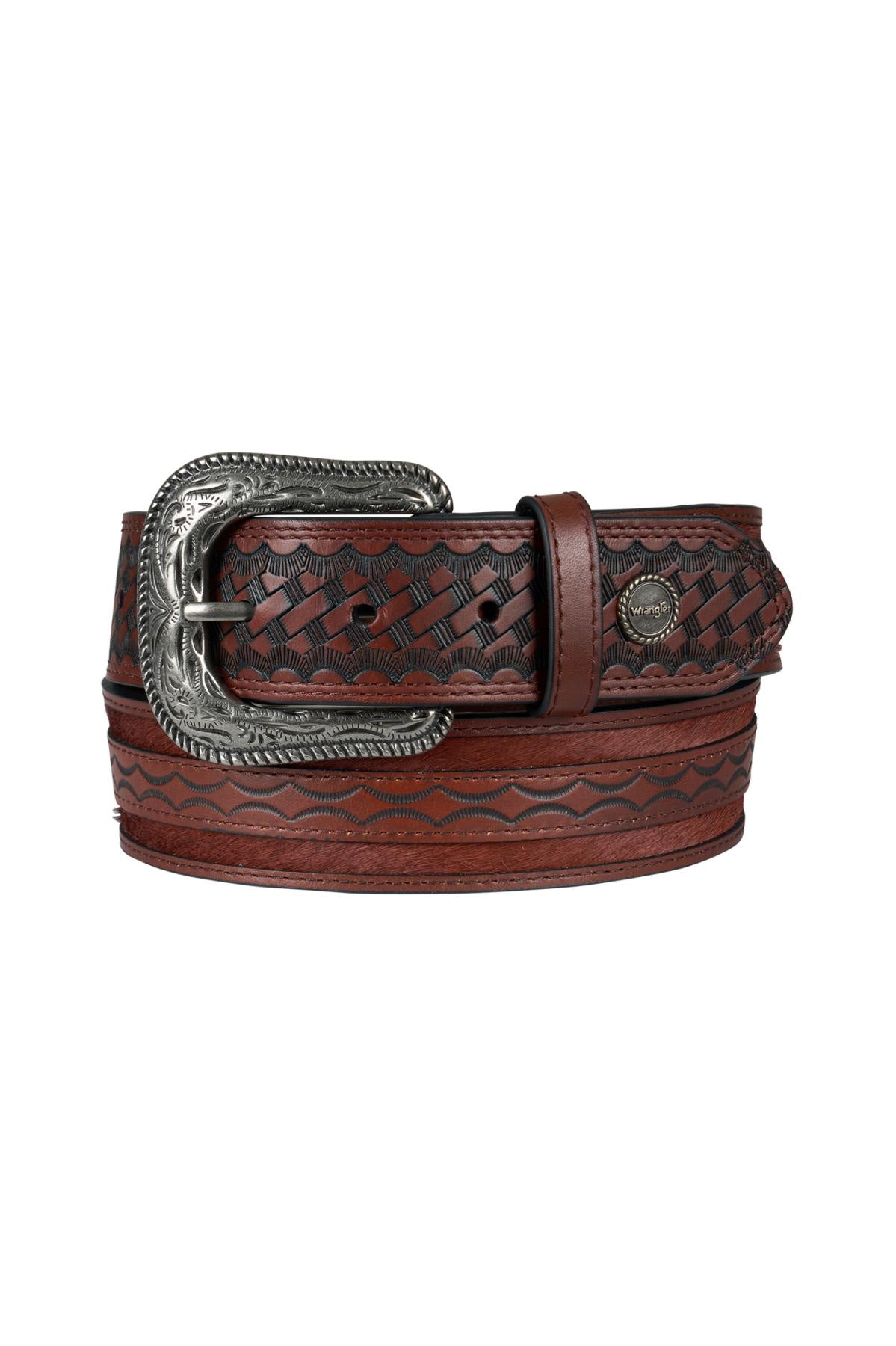 Wrangler Mens Ryden Belt in Tan