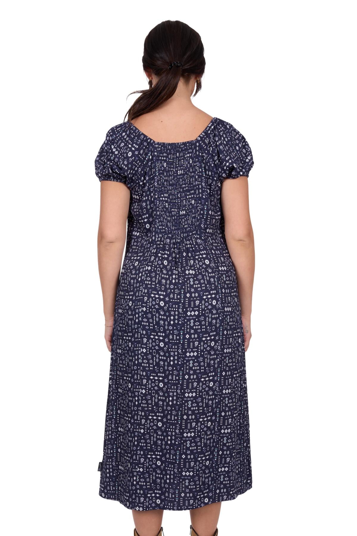 Wrangler Womens Beth Short Sleeve Dress
