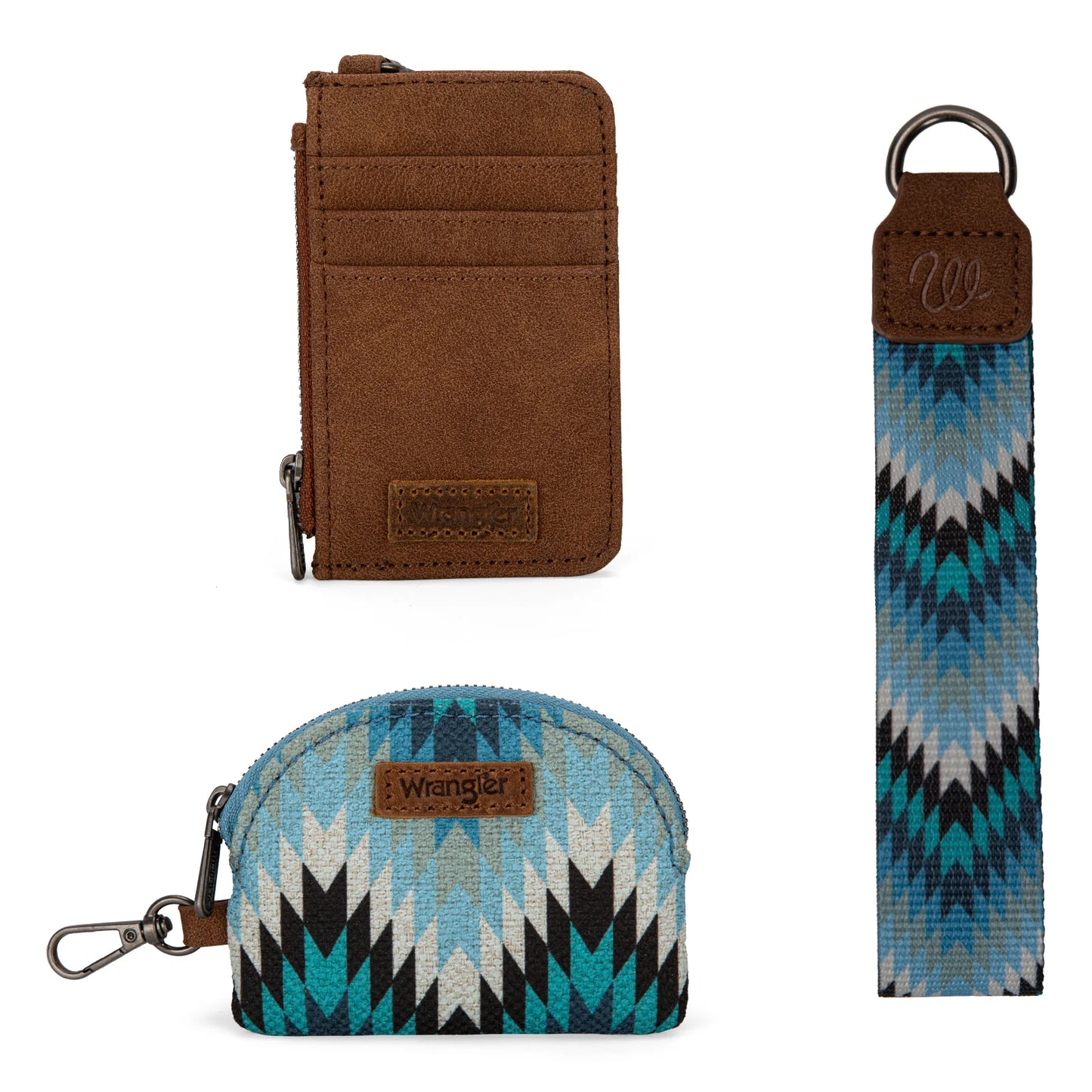 Wrangler Nevada Dual Pouch Wristlet