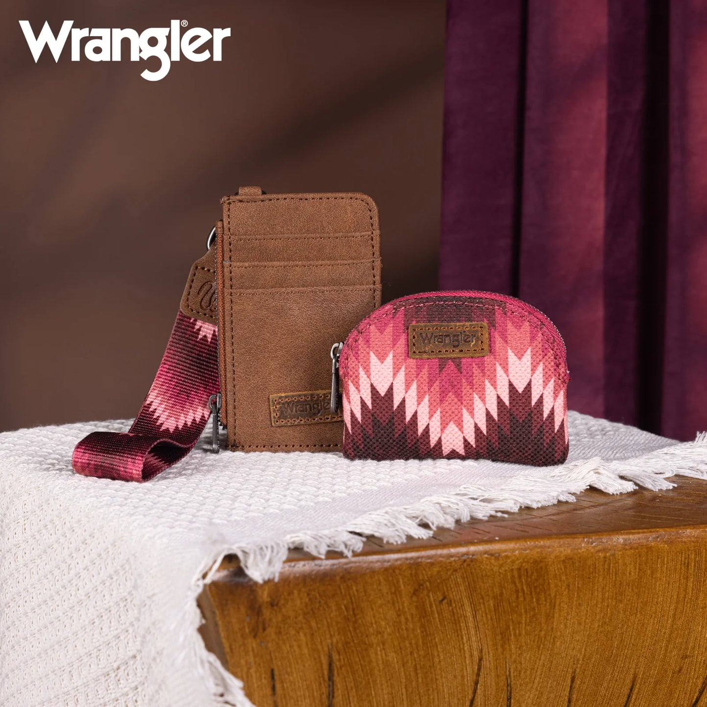 Wrangler Nevada Dual Pouch Wristlet