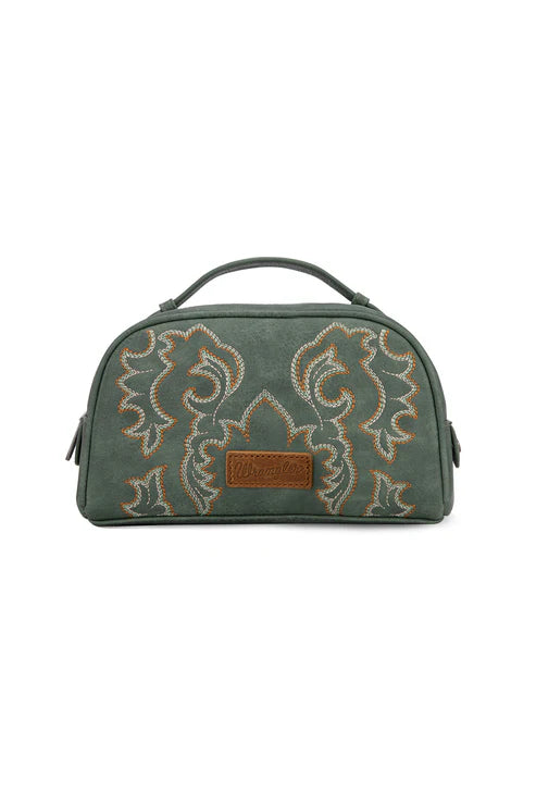 Wrangler Embroidered Cosmetic Bag