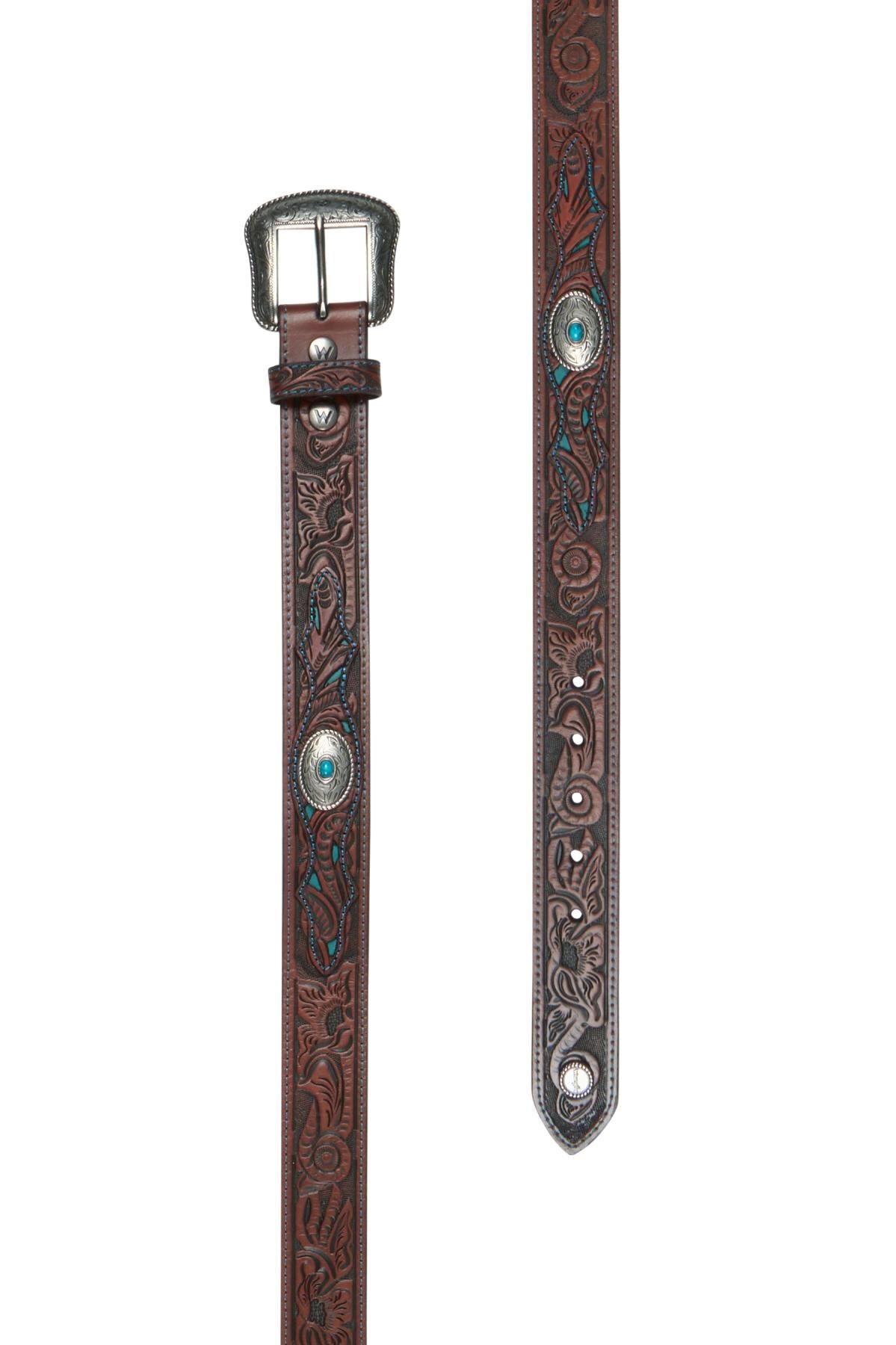 Wrangler Womens Becky Belt in Tan