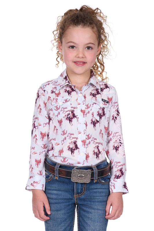 Wrangler Girls Doreen Long Sleeve Shirt
