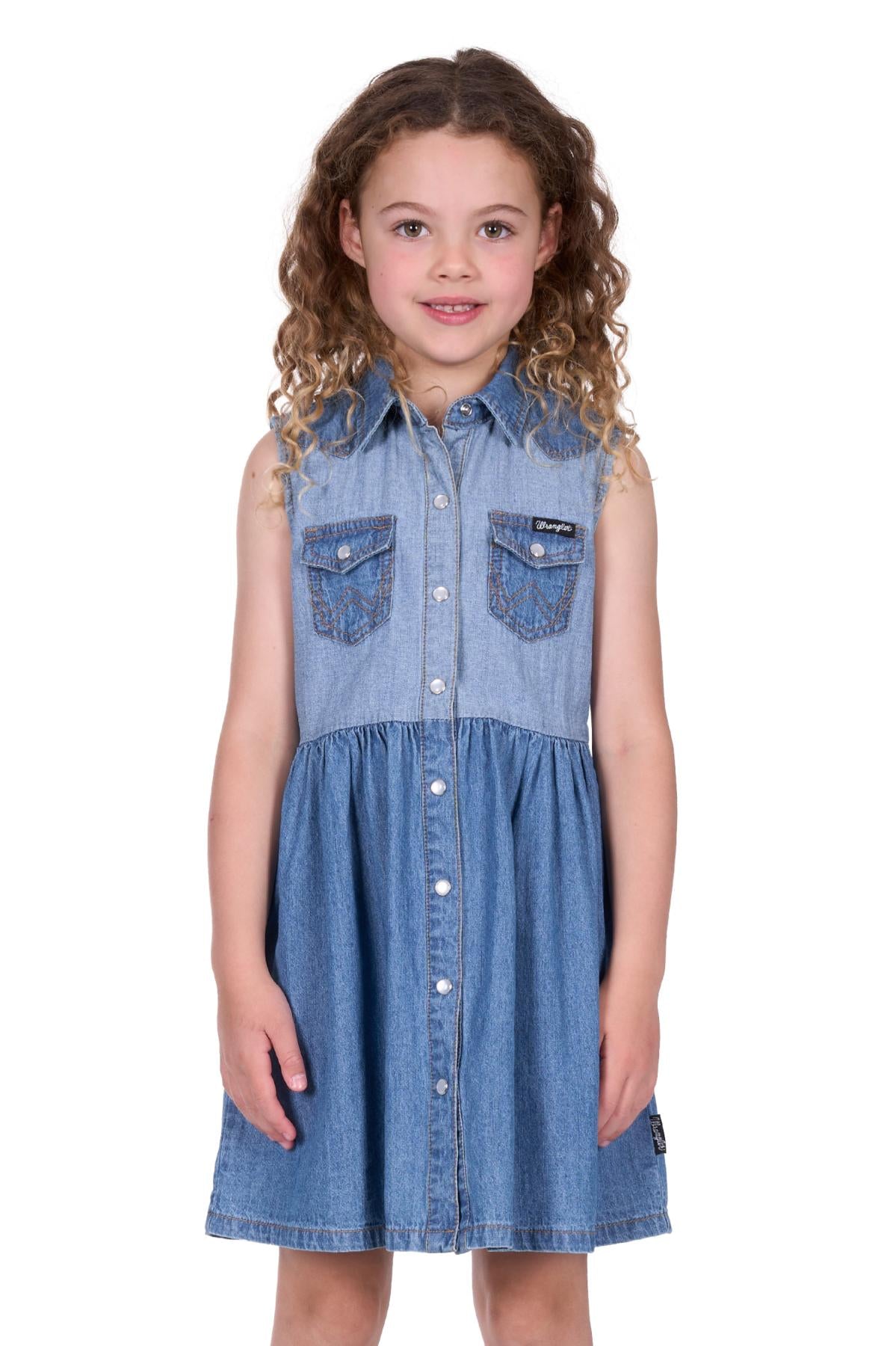Wrangler Girls Joanna Sleeveless Dress